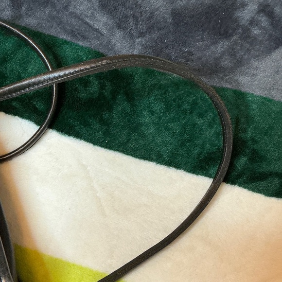 Vintage Coach Black Leather Messenger Bag - Picture 11 of 14